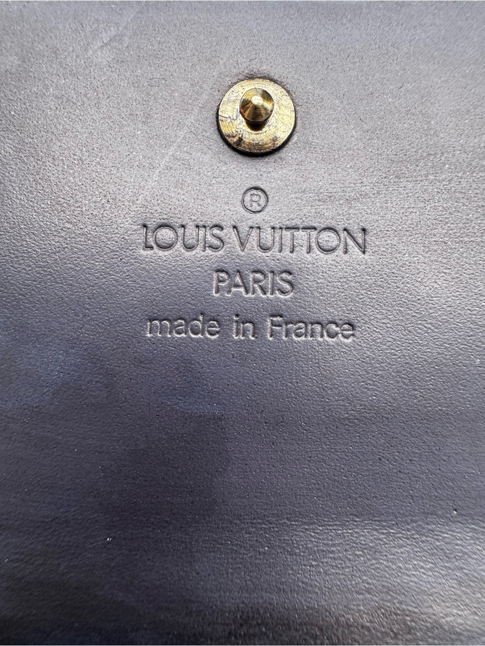 Louis Vuitton Authentic Black Vernis Compact Wallet + LV Storage Box - Picture 11 of 17